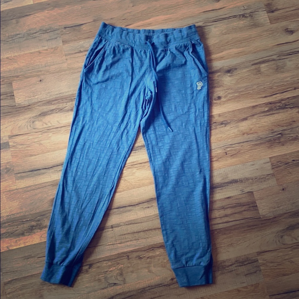 PINK Denim Blue Jogger